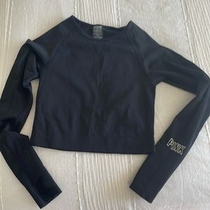 Used great condition Victoria’s Secret crop seamless workout top